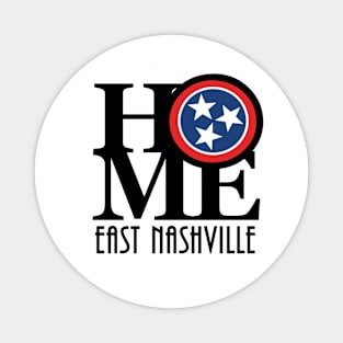 HOME East Nashville (square) Magnet